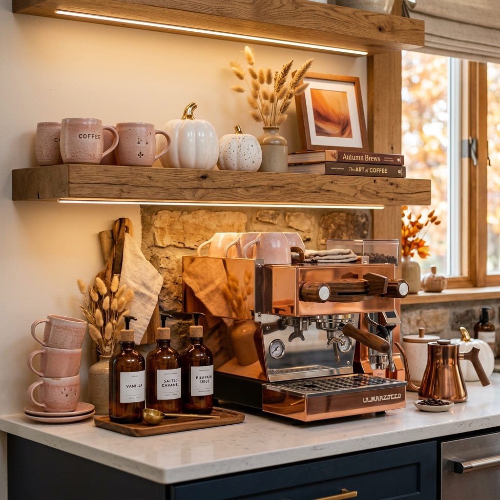 Pink-fall-coffee-bar-decor
