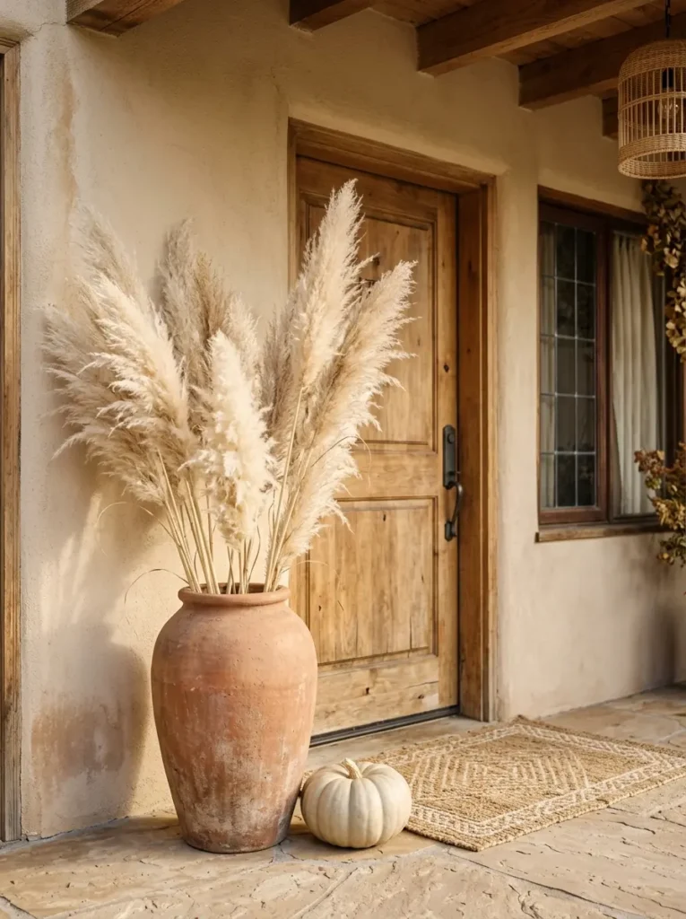 boho-pampas-grass-with-terracotta-pot