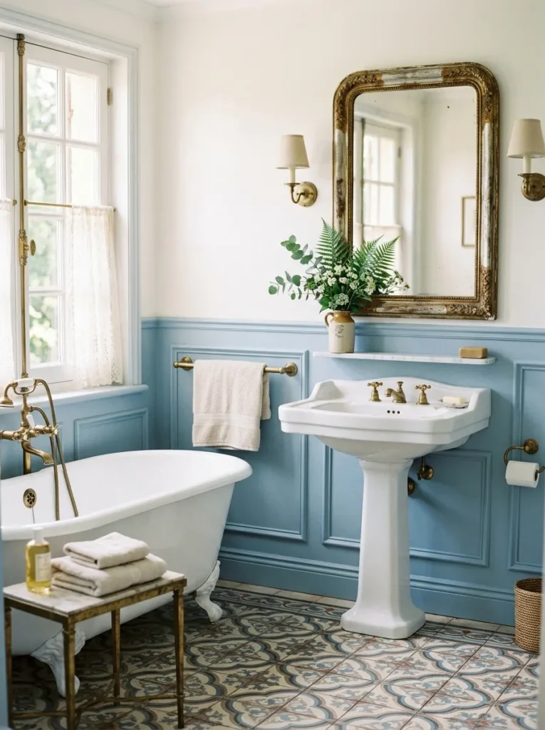 powder-blue-bathroom-with-vintage-charm