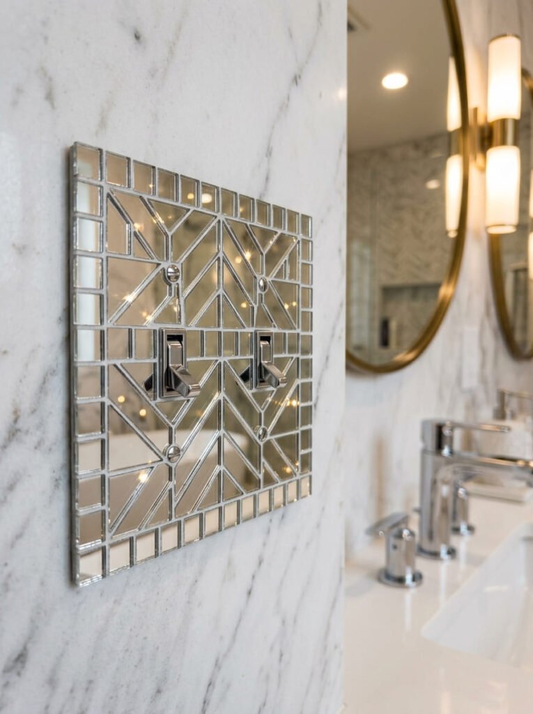 silver-mirror-mosaic-switch