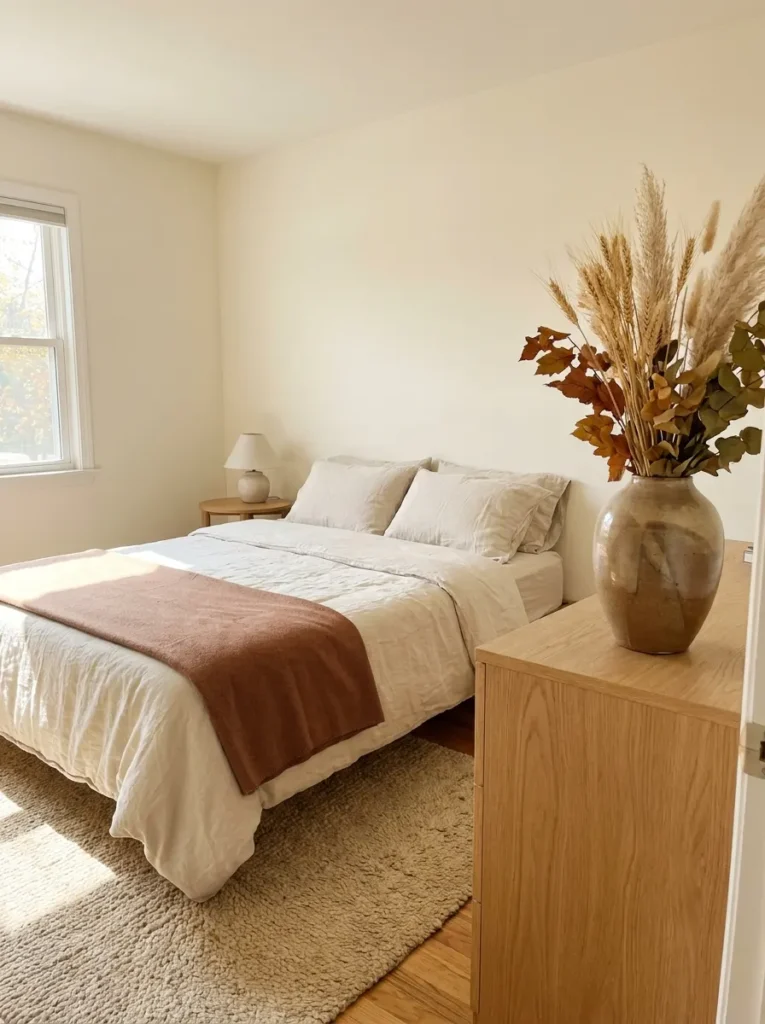 simple-fall-bedroom-with-dried-flowers