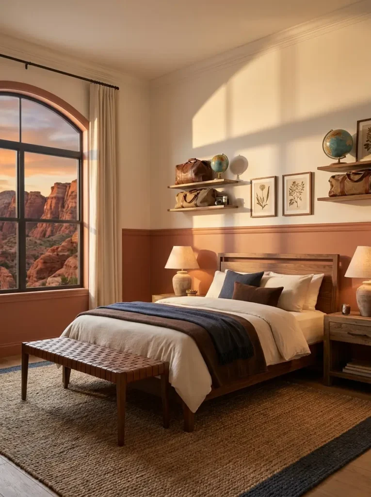 terracotta-cream-two-tone-room