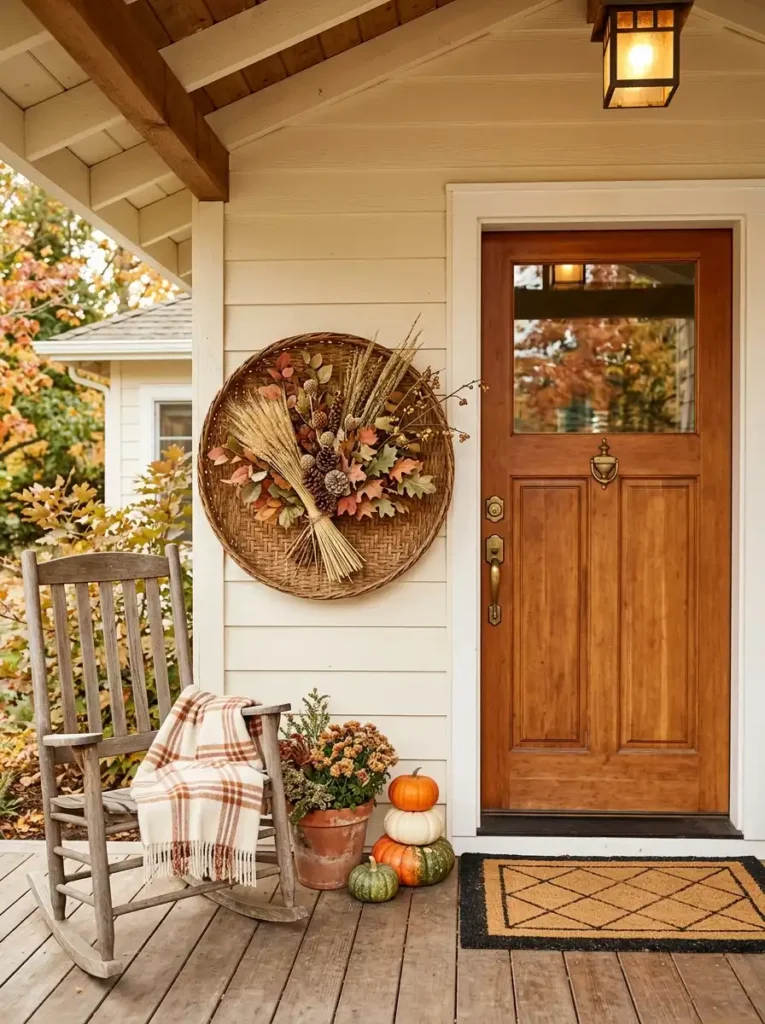 tobacco-basket-wall-planter-with-dried-wheat